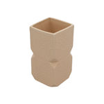 Picture of TOOTHBRUSH HOLDER FENG SHUI STONEWARE BEIGE