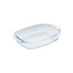 Picture of BAKING DISH CRYSTAL HEAT RESISTANT GLASS RECTANGULAR 34x22x6cm 2.9lt