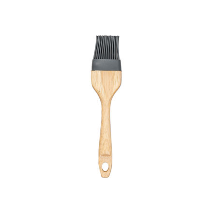 Picture of BASTING BRUSH SILICONE 22x5cm WITH WOODEN HANDLE