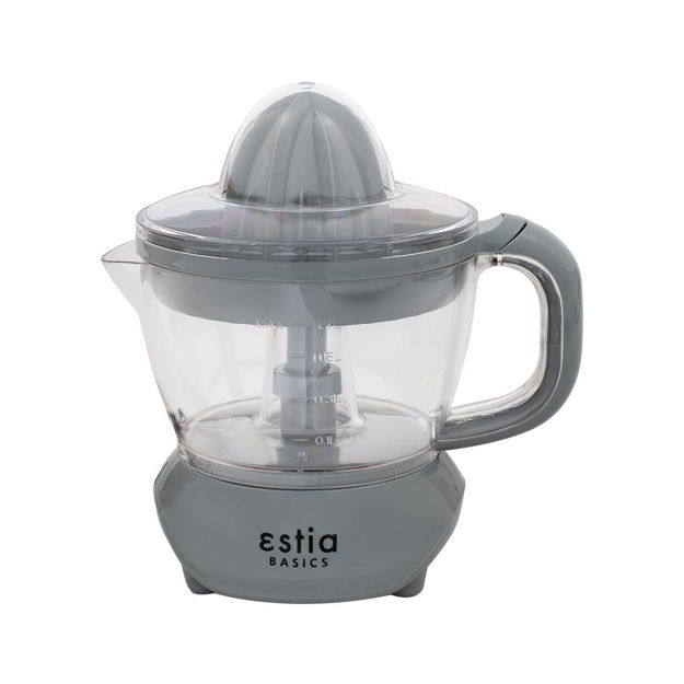 Picture of CITRUS JUICER AROMA GREY PLASTIC 40w WITH TWO PRESS CONES 700ml GREY