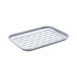 Picture of BARBEQUE GRILL TRAY STAINLESS STEEL 34x24cm
