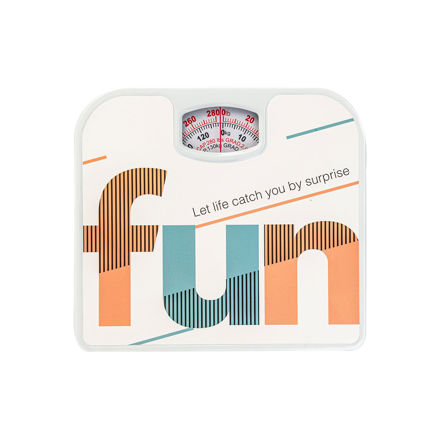 Picture of BATHROOM SCALE FUN ANALOG MAX WEIGHT 120kg