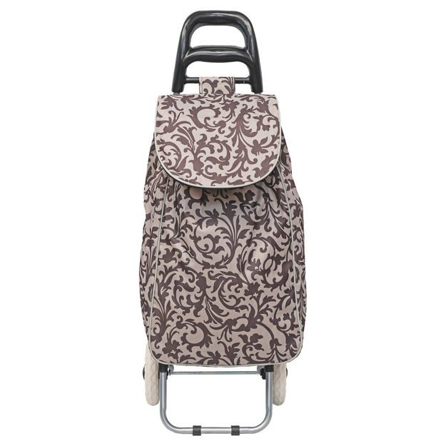Picture of SHOPPING TROLLEY LUX FABRIC 36lt PAISLEY