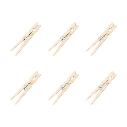 Picture of CLOTHESPINS WOODEN 24 PIECES