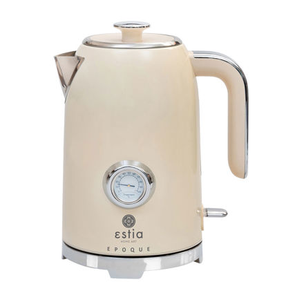 Picture of KETTLE RETRO EPOQUE STAINLESS STEEL 2200w 1.7lt CREAM