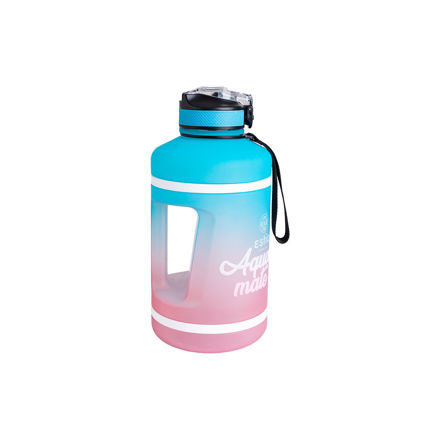 Picture of WATER BOTTLE XL AQUA MATE 2.2lt OMBRE BLUE PINK