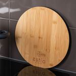 Picture of CUTTING BOARD BAMBOO ESSENTIALS  ROUND 28cm