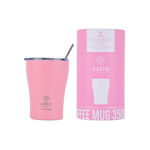 Picture of INSULATED COFFEE MUG SAVE THE AEGEAN 350ml BLOSSOM ROSE
