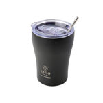Picture of INSULATED COFFEE MUG SAVE THE AEGEAN 350ml MIDNIGHT BLACK
