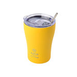 Picture of INSULATED COFFEE MUG SAVE THE AEGEAN 350ml PINEAPPLE YELLOW