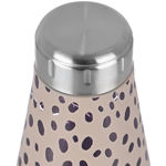 Picture of INSULATED BOTTLE TRAVEL FLASK SAVE THE AEGEAN 500ml LEOPARD TAUPE