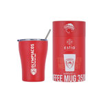 Picture of INSULATED BOTTLE COFFEE MUG OLYMPIACOS BC BASKETABLL EDITION 350ml 