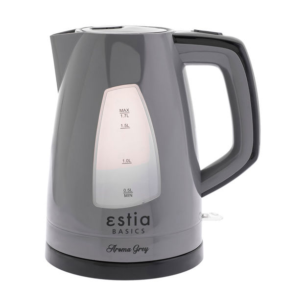 Picture of KETTLE AROMA GREY PLASTIC 2200w 1.7lt GREY